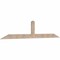 Ekena Millwork Portland Smooth Timber Gable Bracket, Douglas Fir, 108"W x 22"H x 1 1/2"D x 5 1/2"F, 5/12 Pitch GBW108X22X0206POR00SDF - alternate 4
